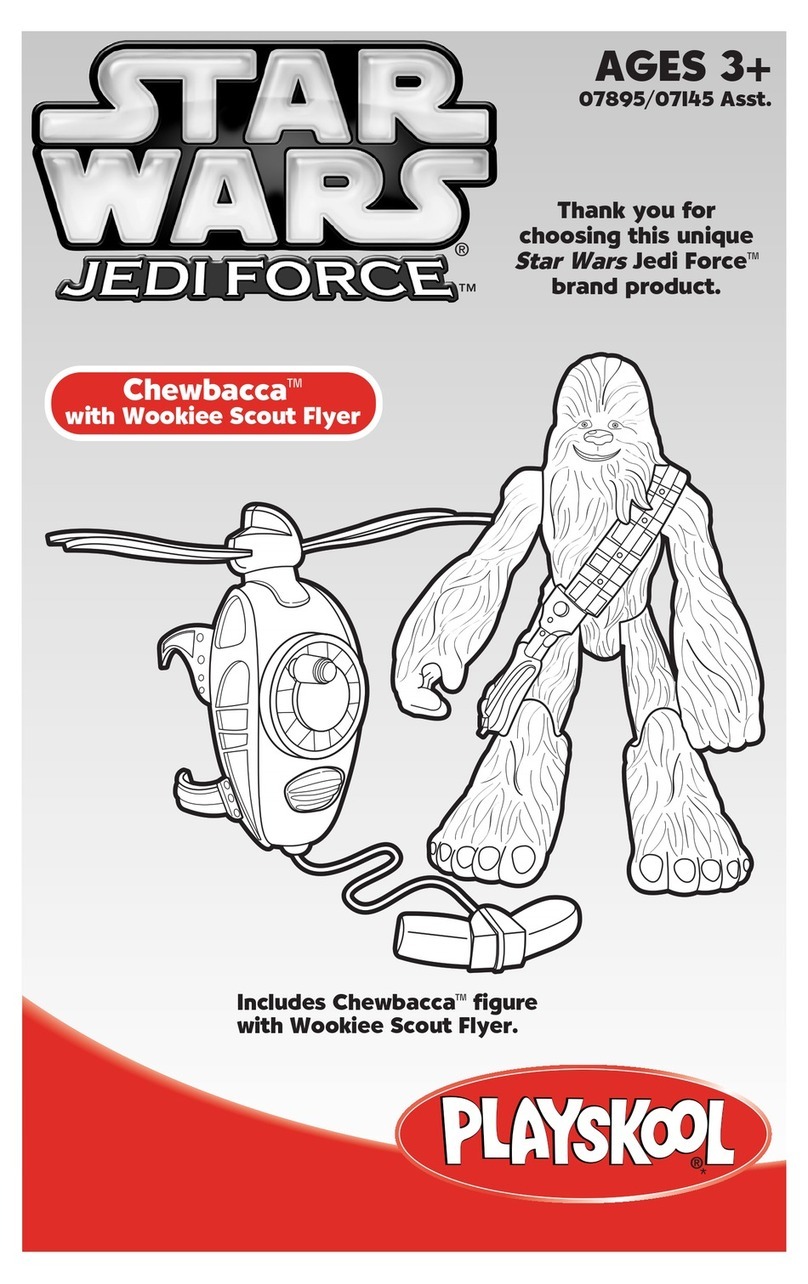 Playskool Star Wars Chewbacca with Wookiee Scout Flyer... User manual Playskool Star Wars Chewbacca with Wookiee Scout Flyer... User manual