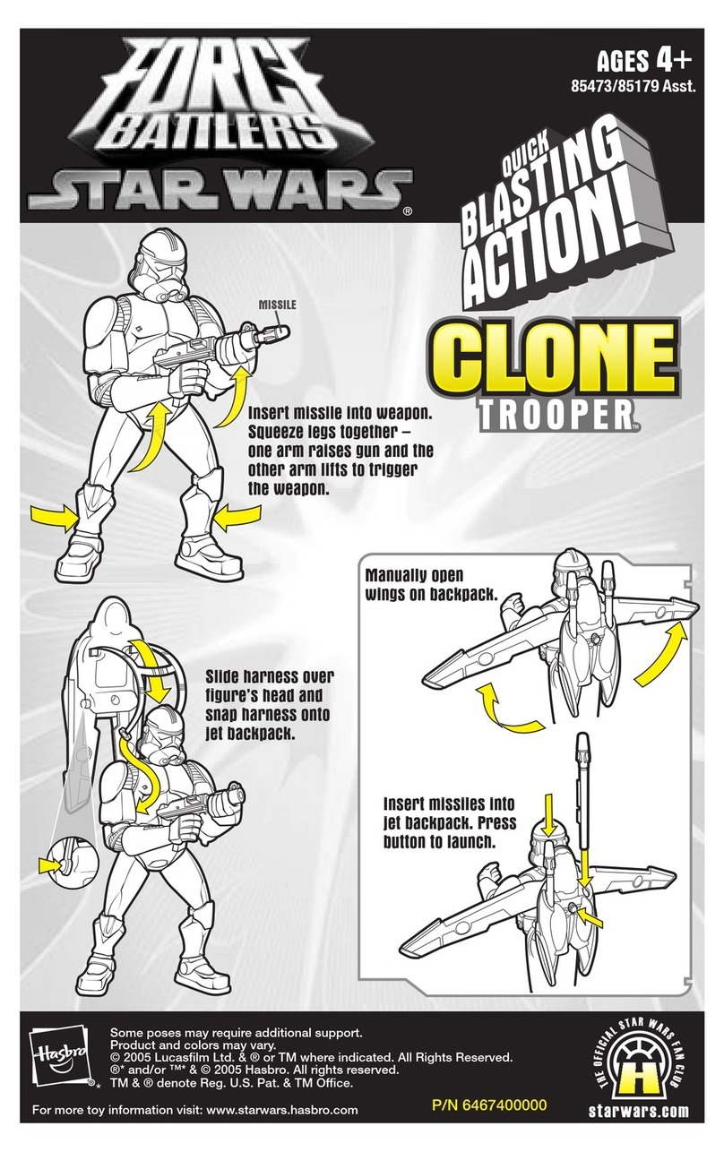 Hasbro Star Wars Clone Trooper Quick Blasting Action... User manual Hasbro Star Wars Clone Trooper Quick Blasting Action... User manual