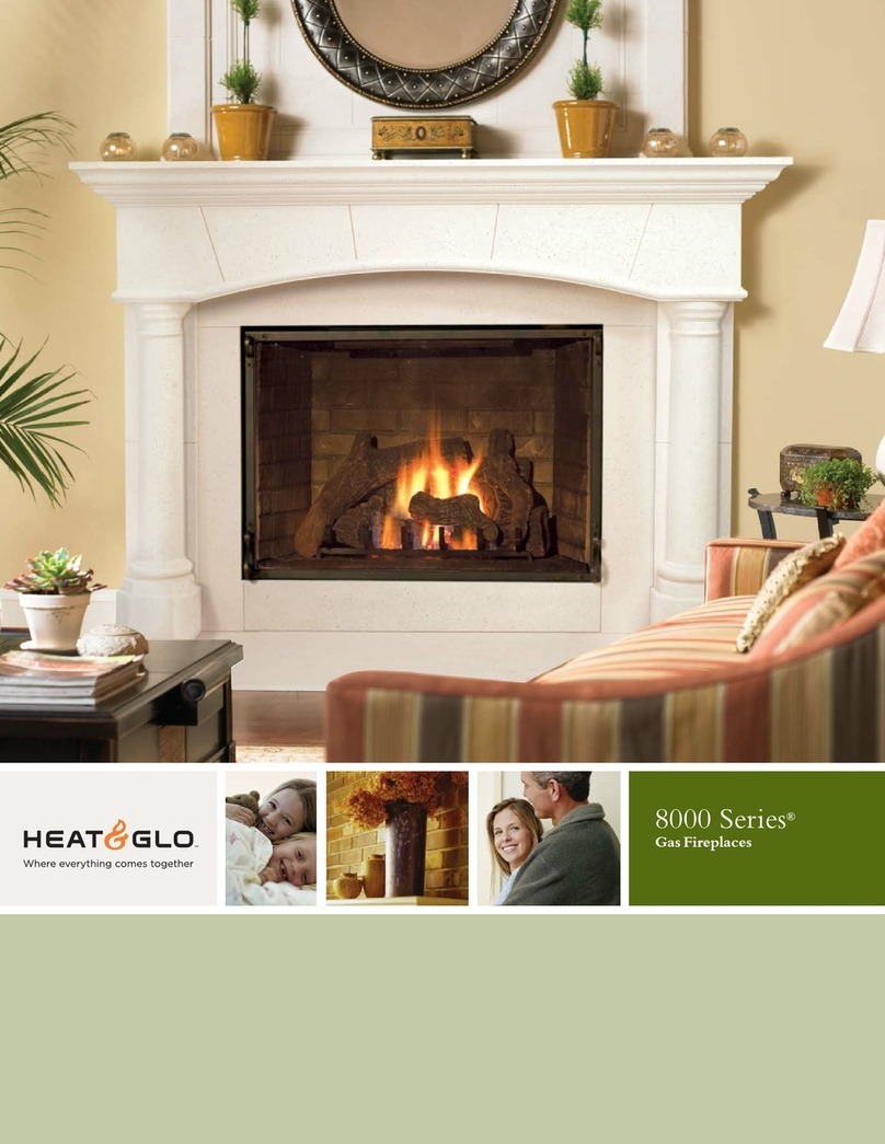 Heat & Glo 8000TR-OAK User manual
