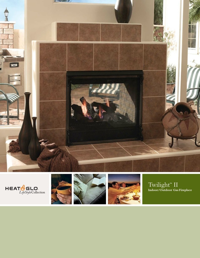 Heat & Glo Twilight II User manual