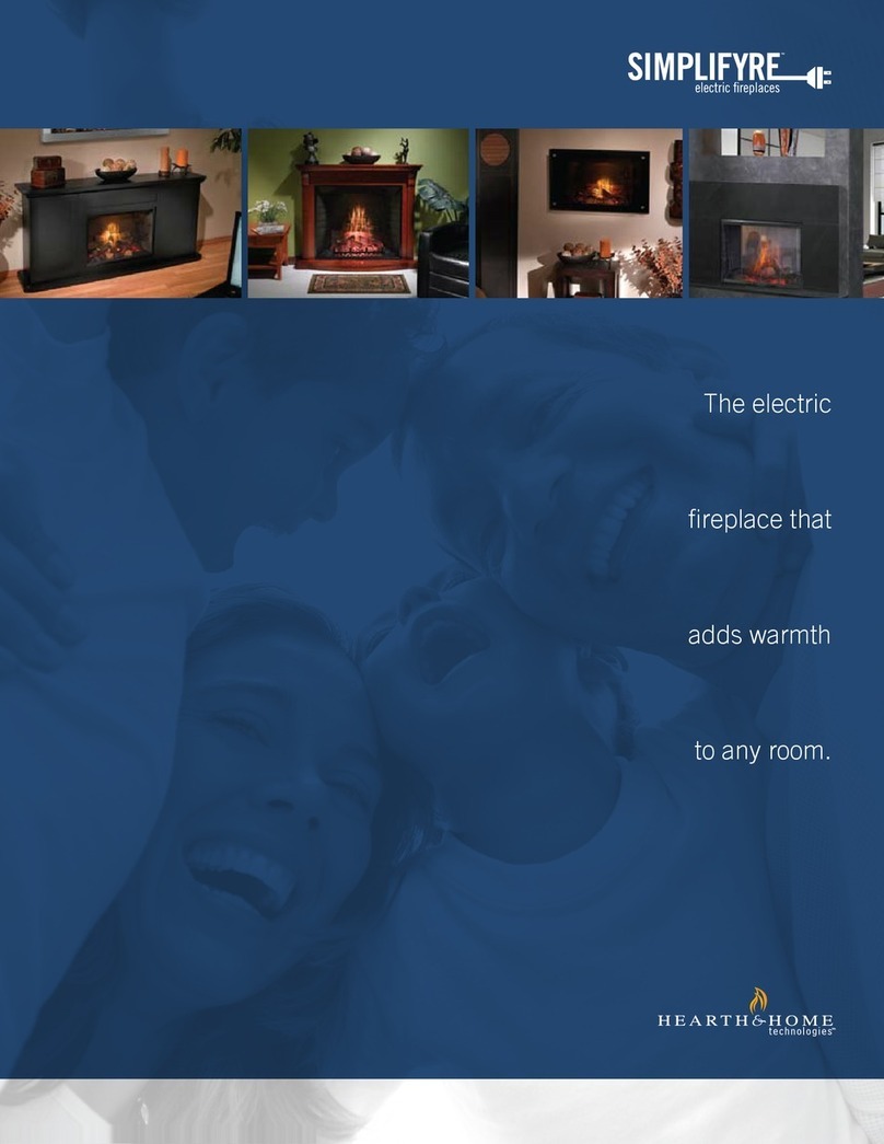 Hearth & Home Simplifyre SFE-26 Brochure & specs Hearth & Home Simplifyre SFE-26 Brochure & specs
