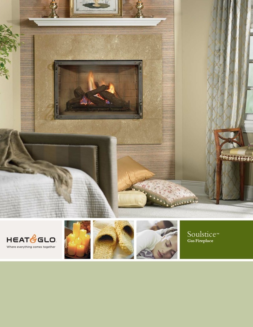Heat & Glo Gas Fireplace SOULSTICE User manual
