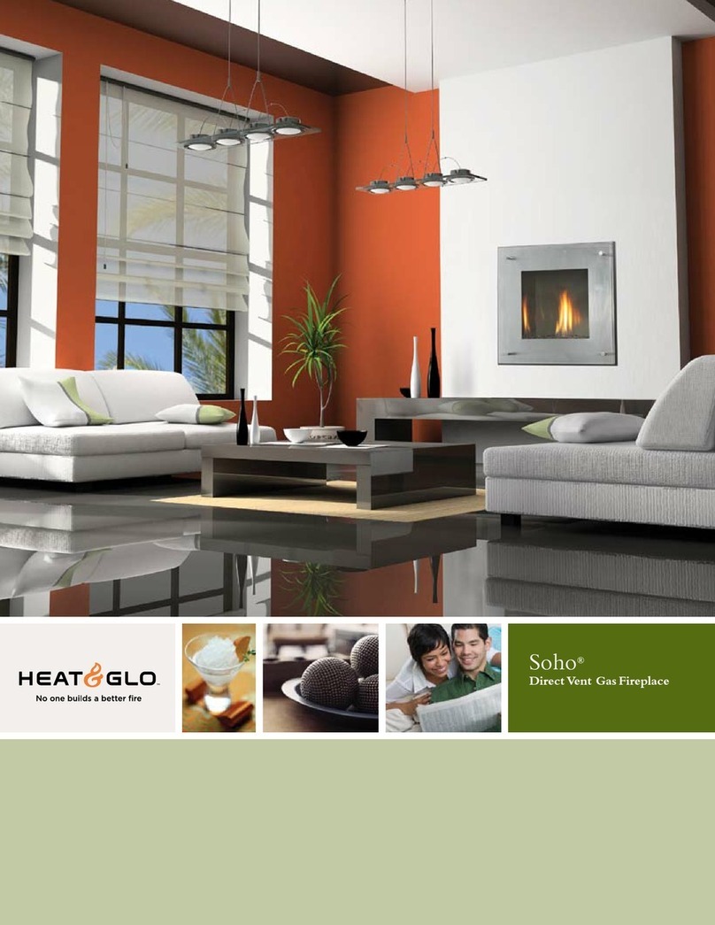 Heat & Glo Soho24 Specifications Heat & Glo Soho24 Specifications