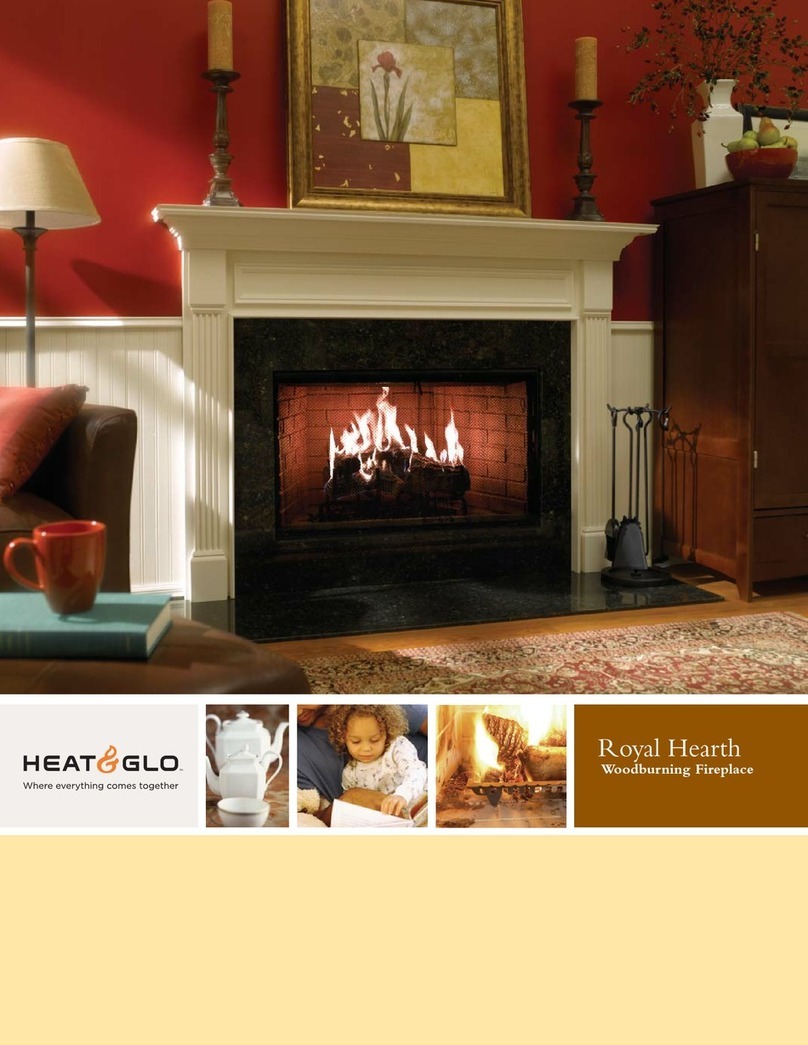 Heat & Glo RH-42 Series User manual
