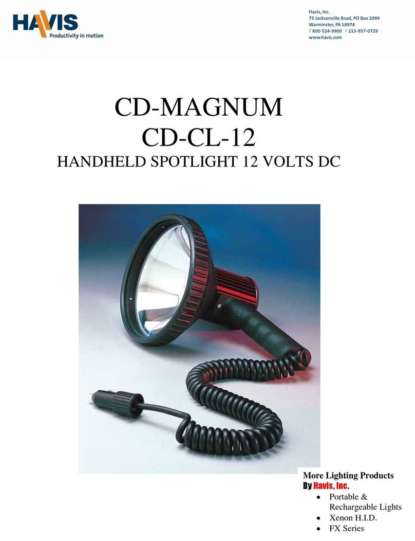 Havis CD-MAGNUM CD-CL-12 user manual