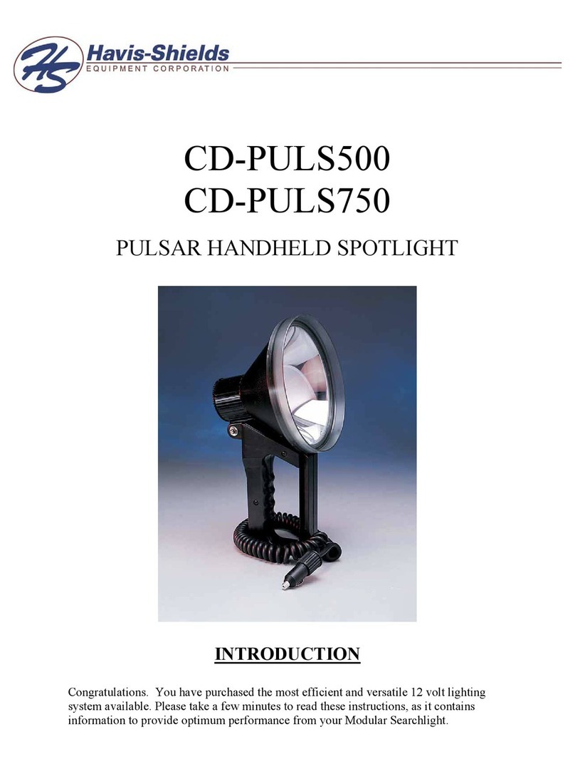 Havis-Shields CD-PULS500 instruction manual
