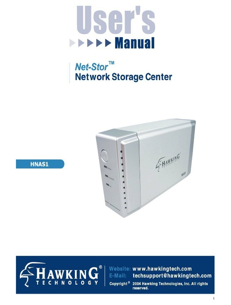 Hawking Net-Stor HNAS1 user manual Hawking Net-Stor HNAS1 user manual