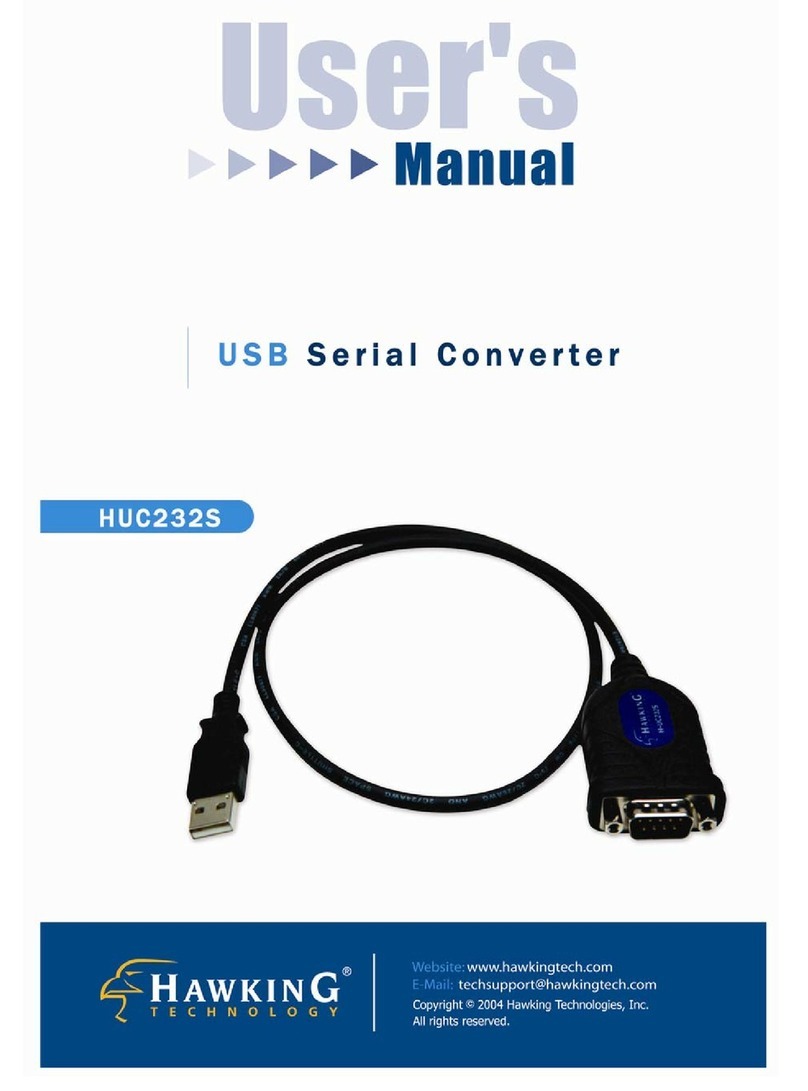 Hawking H-UC232S user manual Hawking H-UC232S user manual