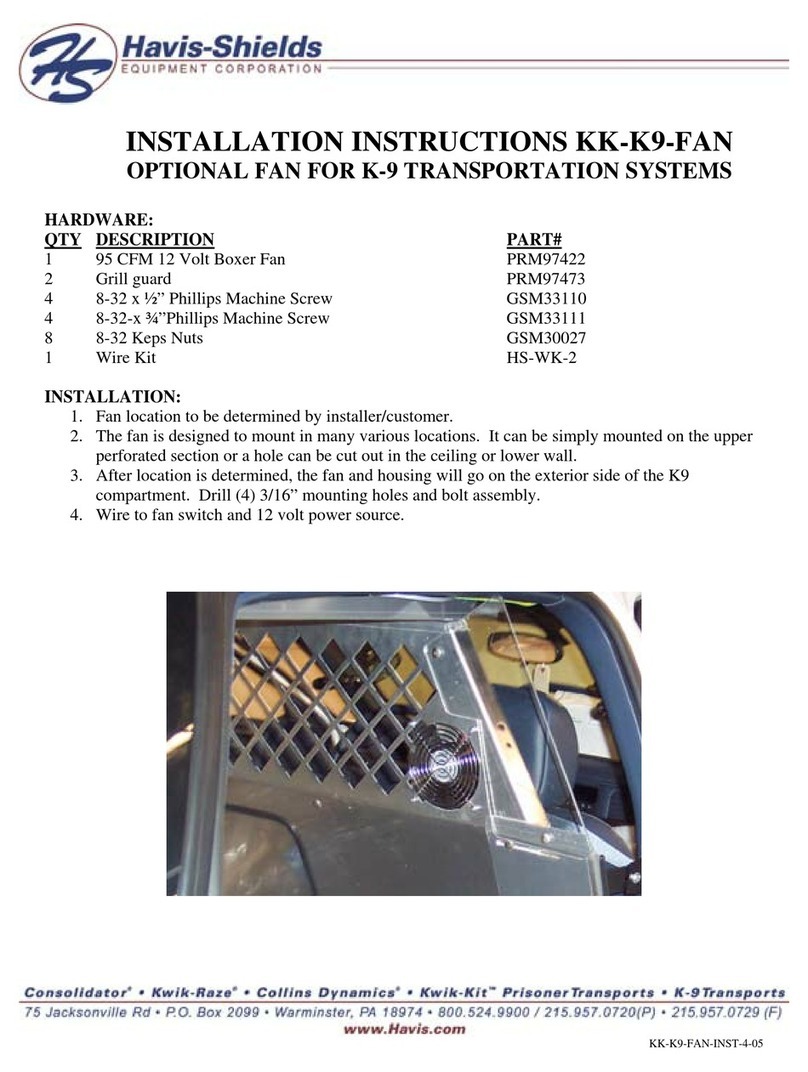 Havis-Shields GSM30027 installation instructions