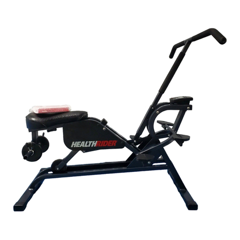 HEALTH RIDER HRCR28720 user manual