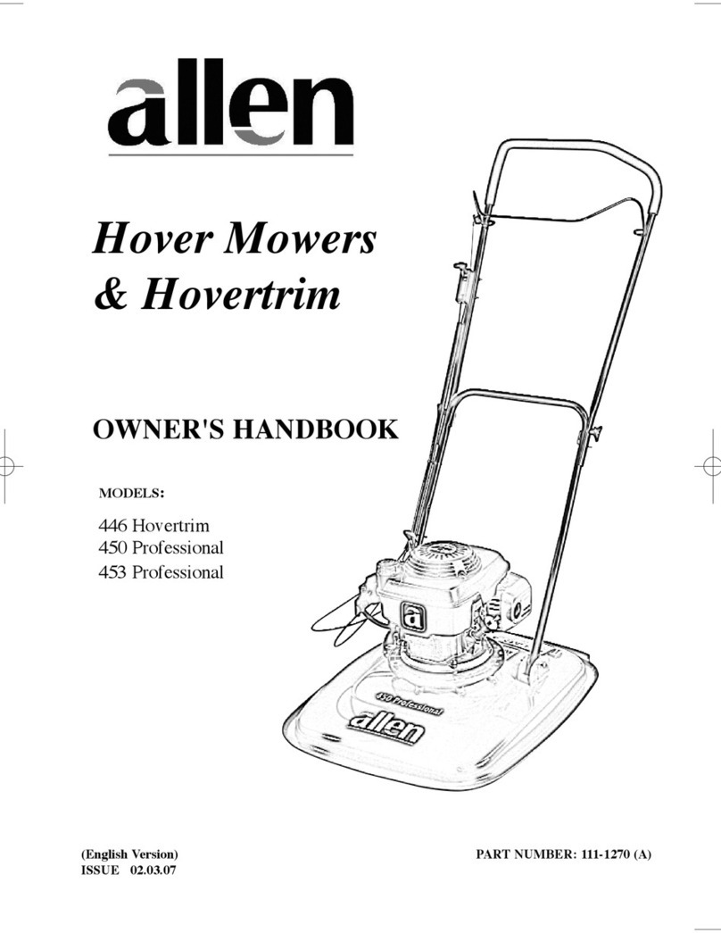 allen 446 Hovertrim User guide
