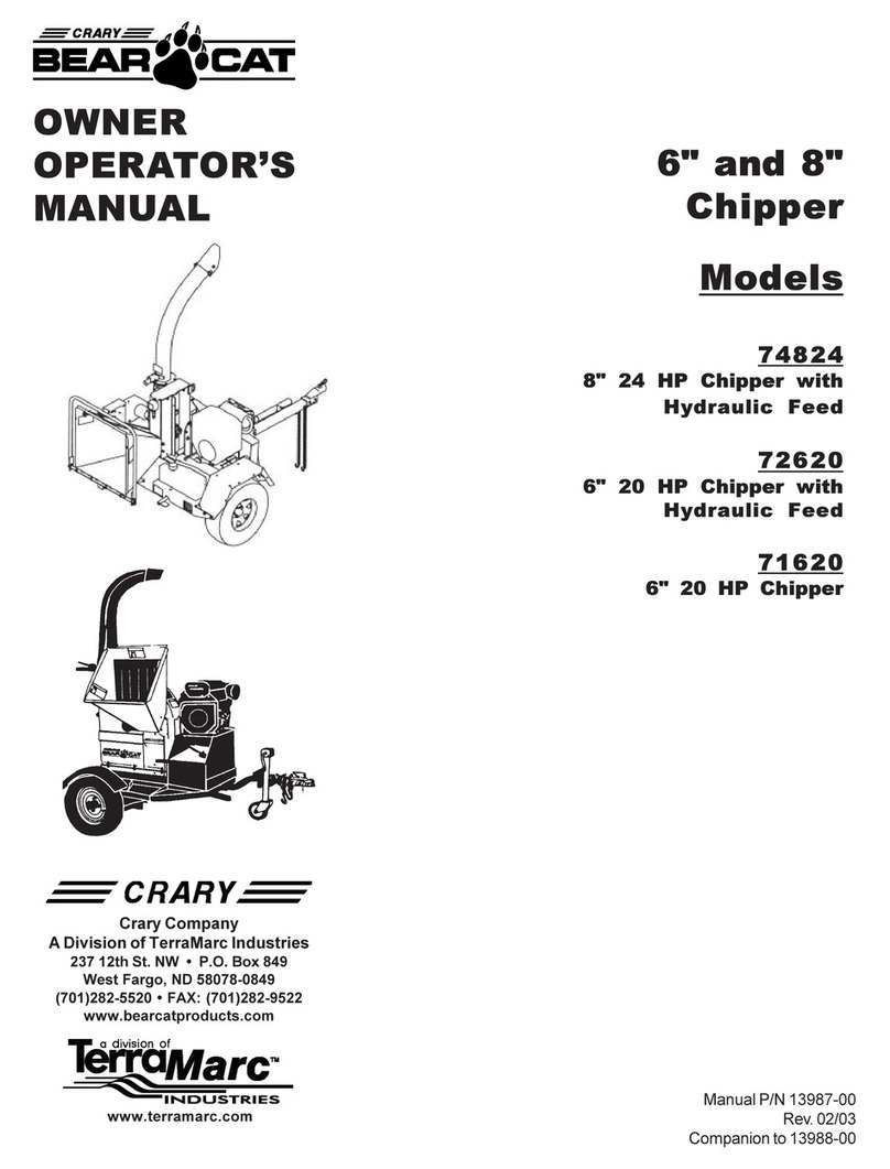 Crary 71620 Owner's/operator's manual