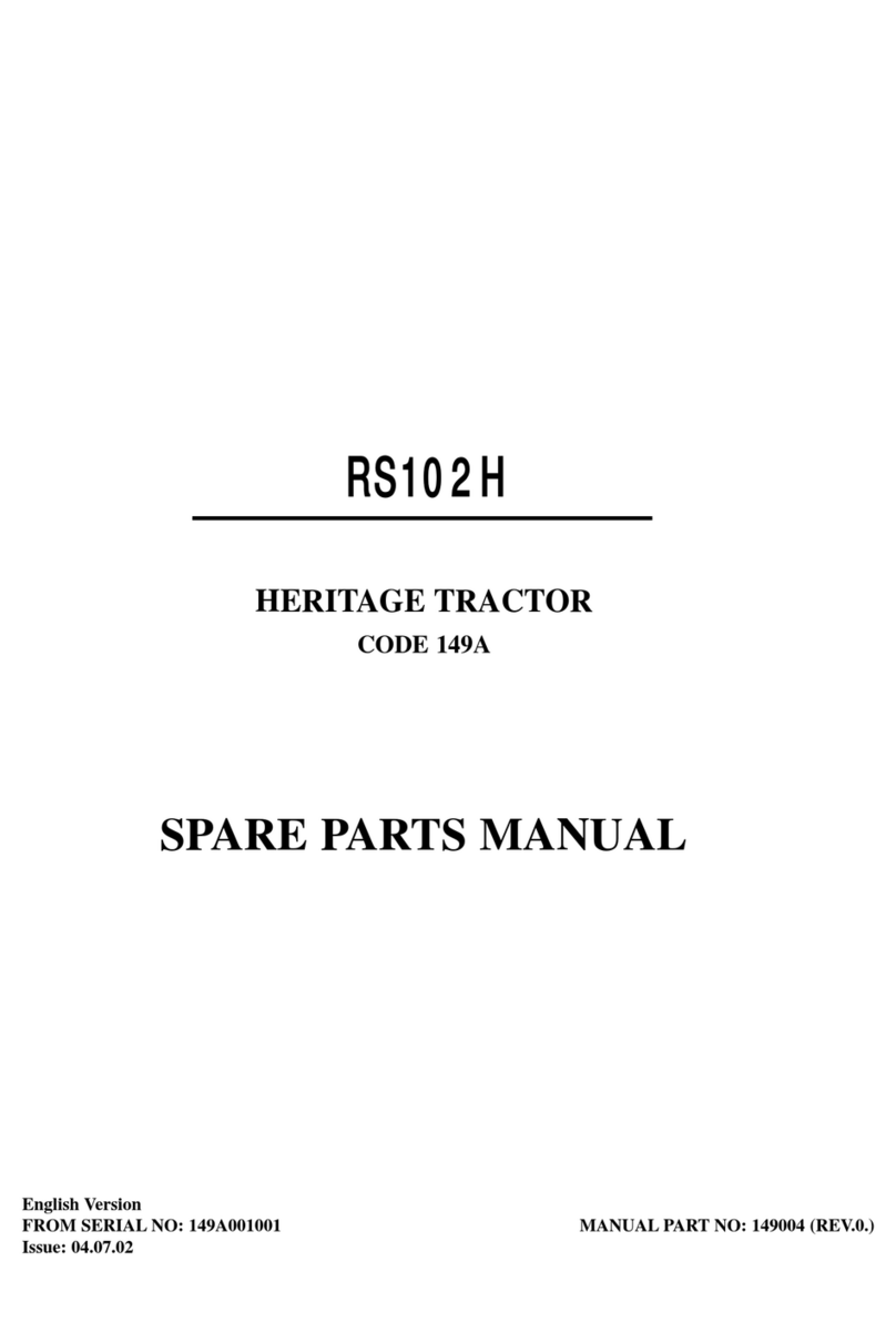 Hayter RS102H Spare parts manual