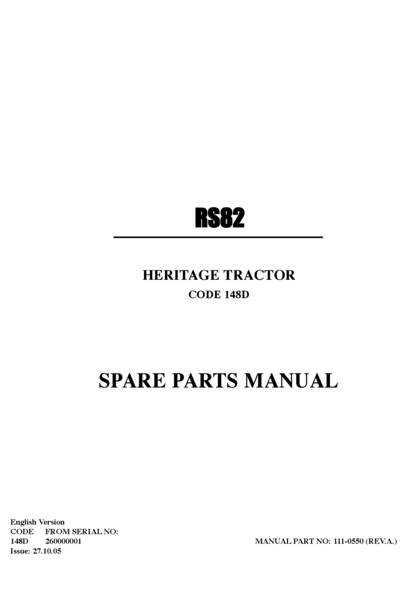Hayter RS82 Spare parts manual