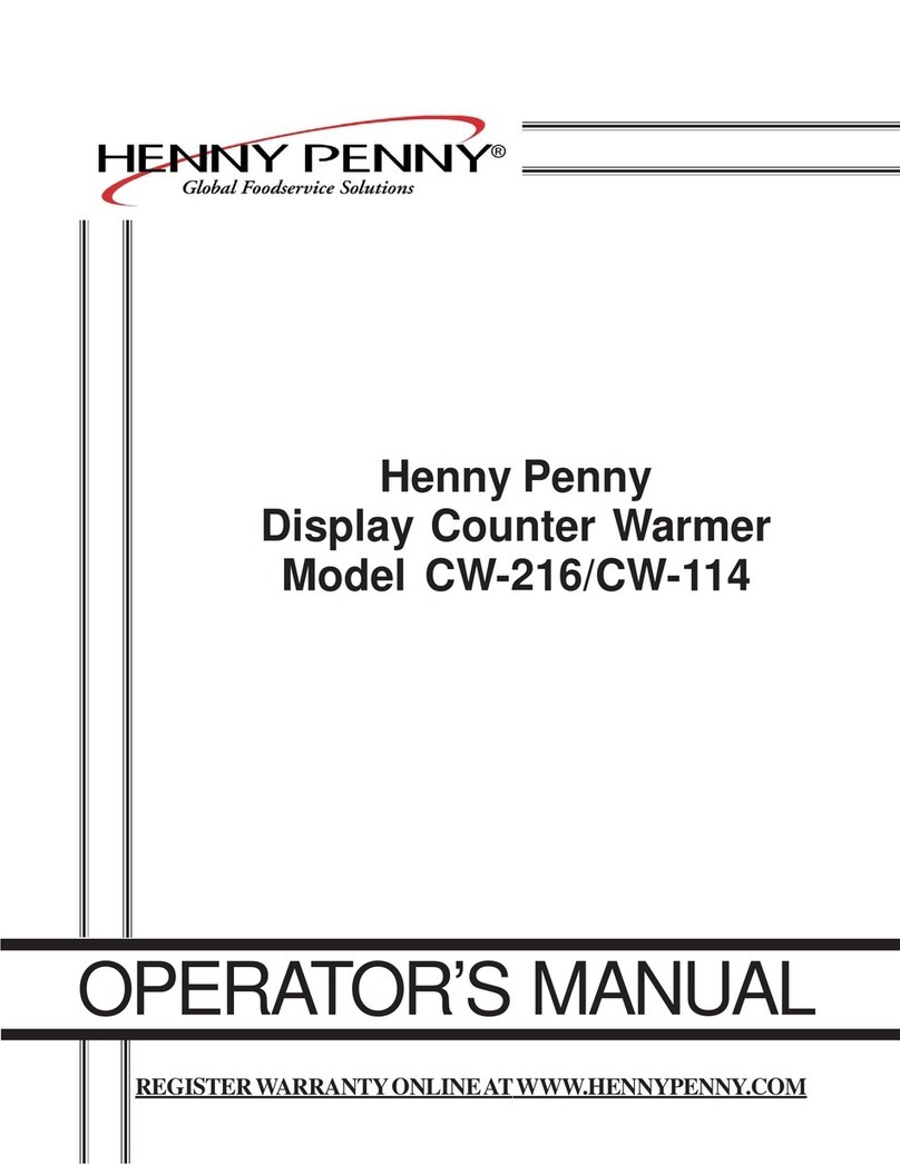 Henny Penny CW-114 User manual Henny Penny CW-114 User manual