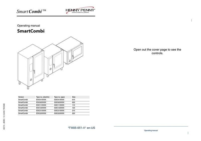 Henny Penny SMART COMBI FM05-061-A operating manual