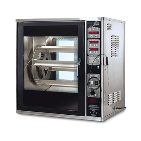 Henny Penny ROTISSERIE SCR-6/8 Operator's manual