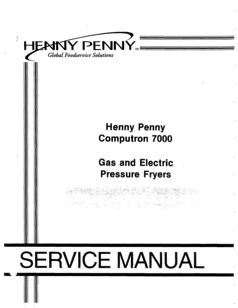 Henny Penny COMPUTRON 7000 Service manual