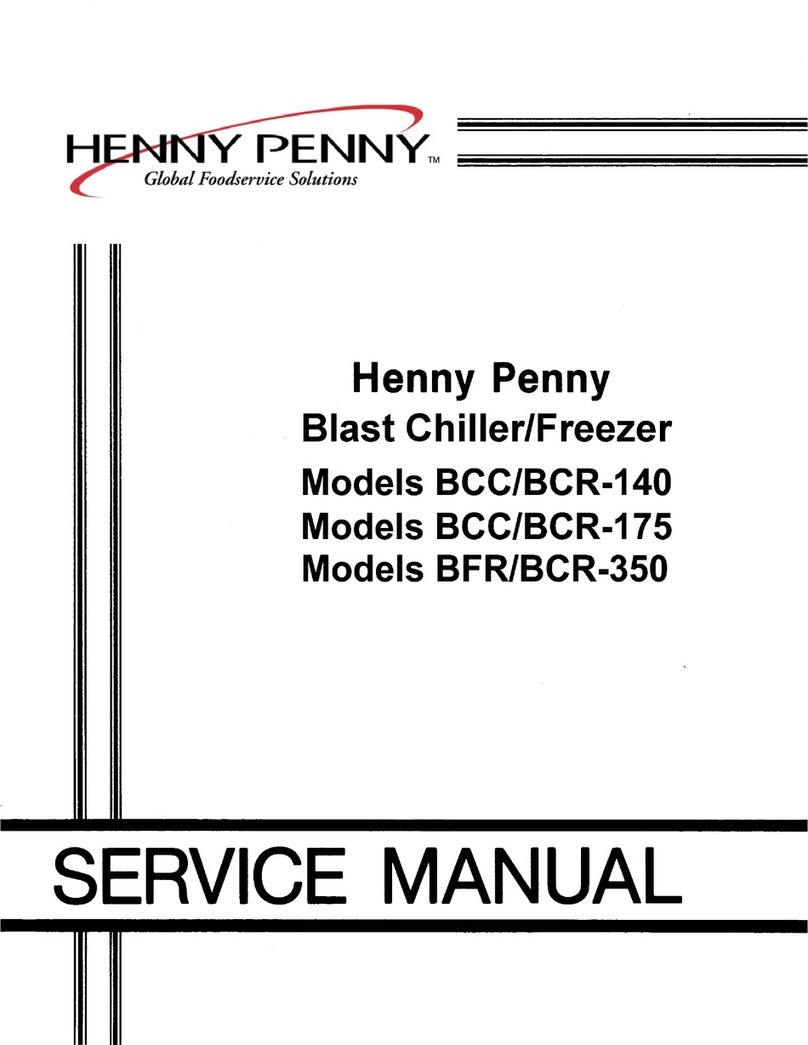 Henny Penny BCC/BCR-140 Service manual