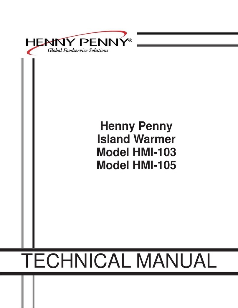 Henny Penny HMI-103 Technical manual