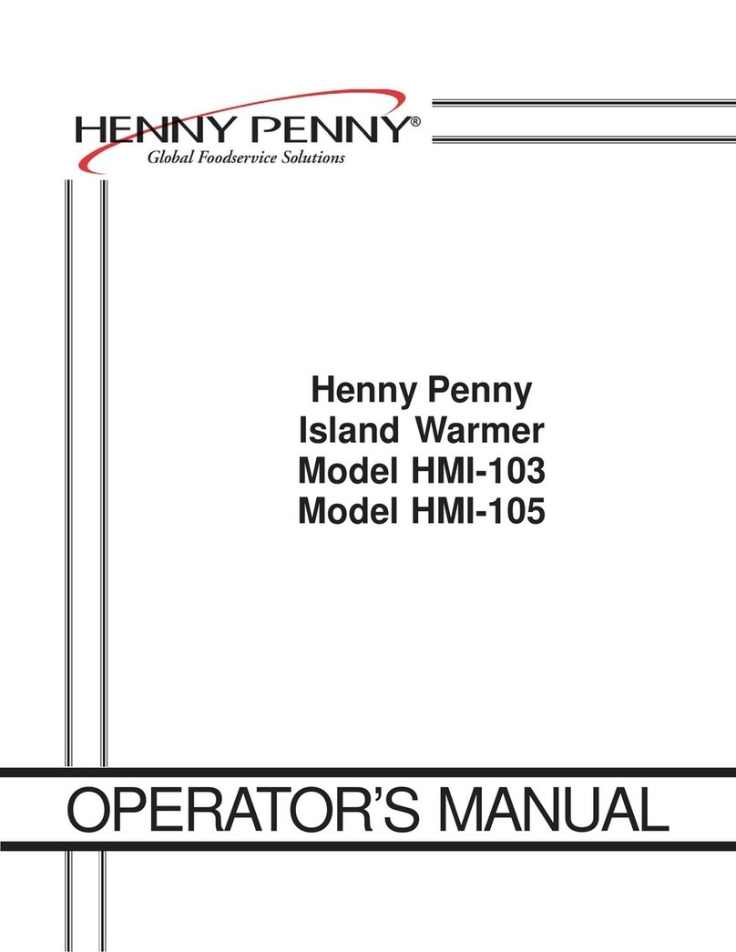 Henny Penny HMI-103 Operator's manual