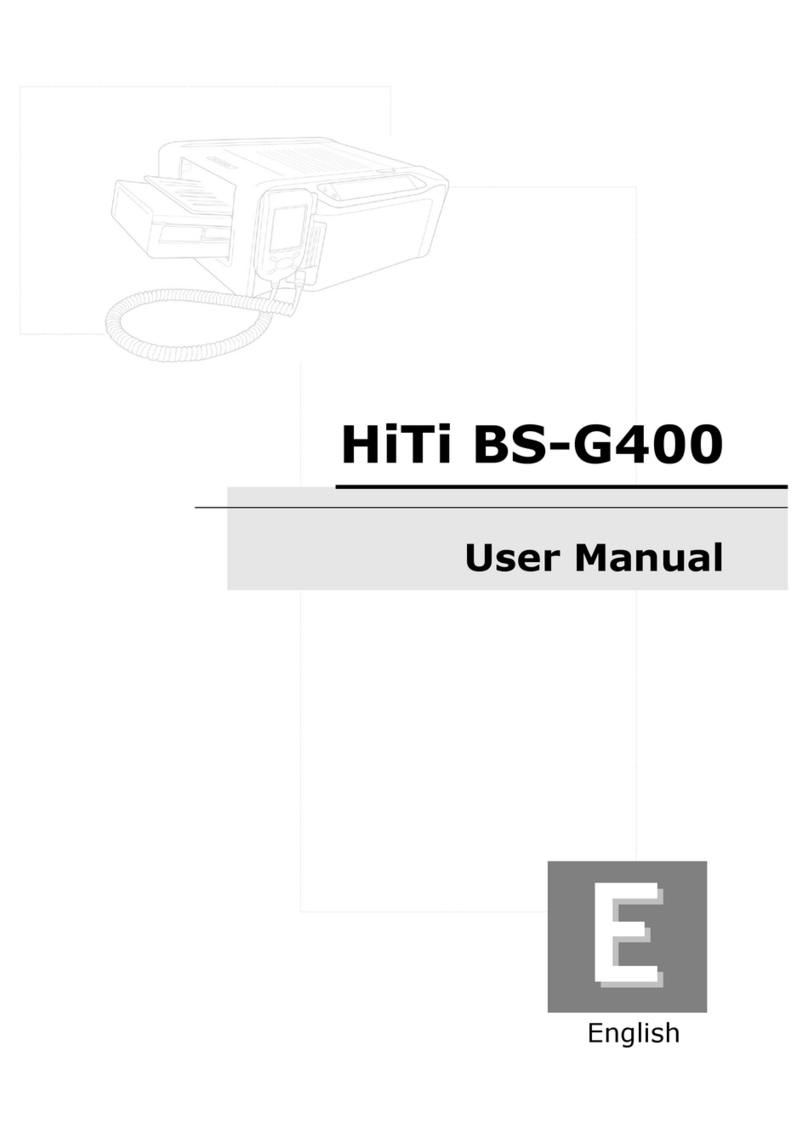 HiTi Digital BS-G400 User manual