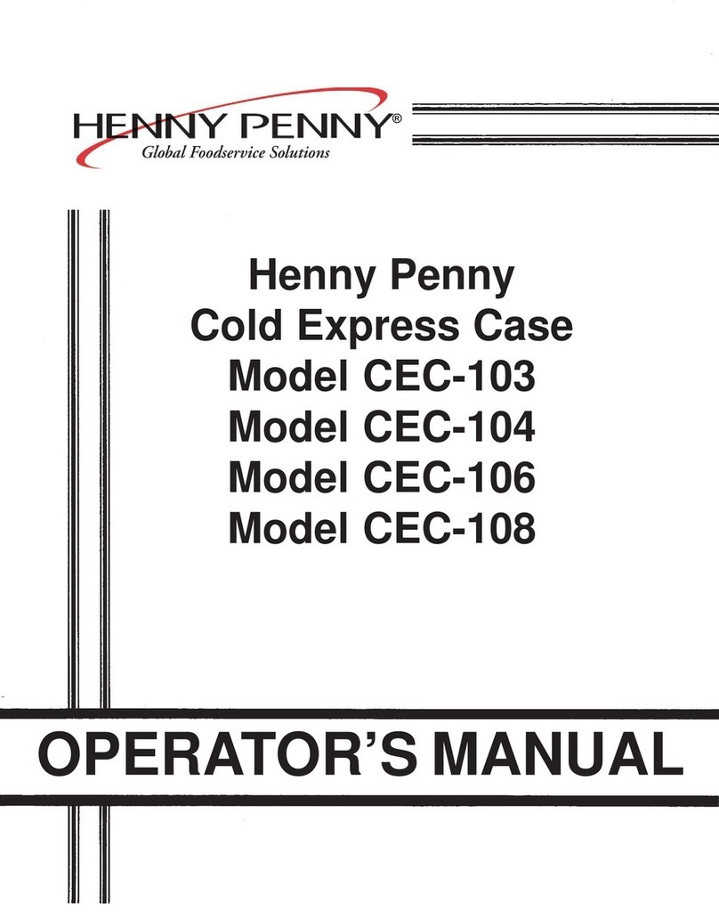 Henny Penny CEC-103 Operator's manual