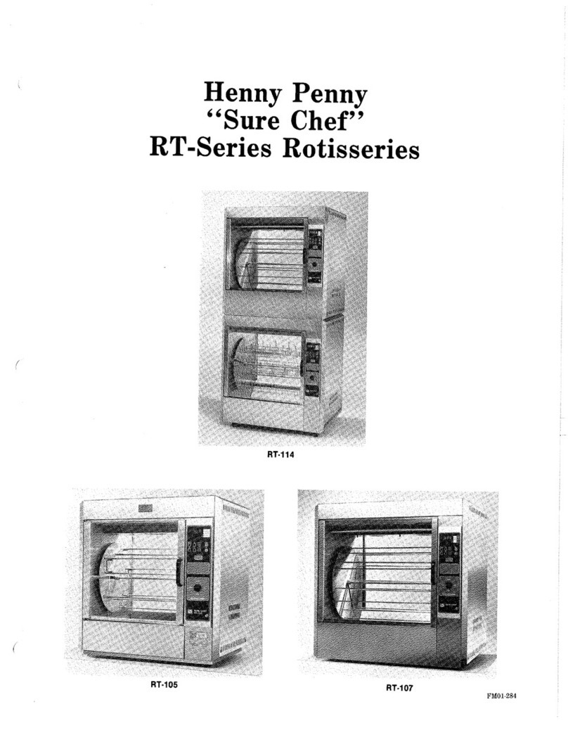 Henny Penny SURE CHEF RT user manual