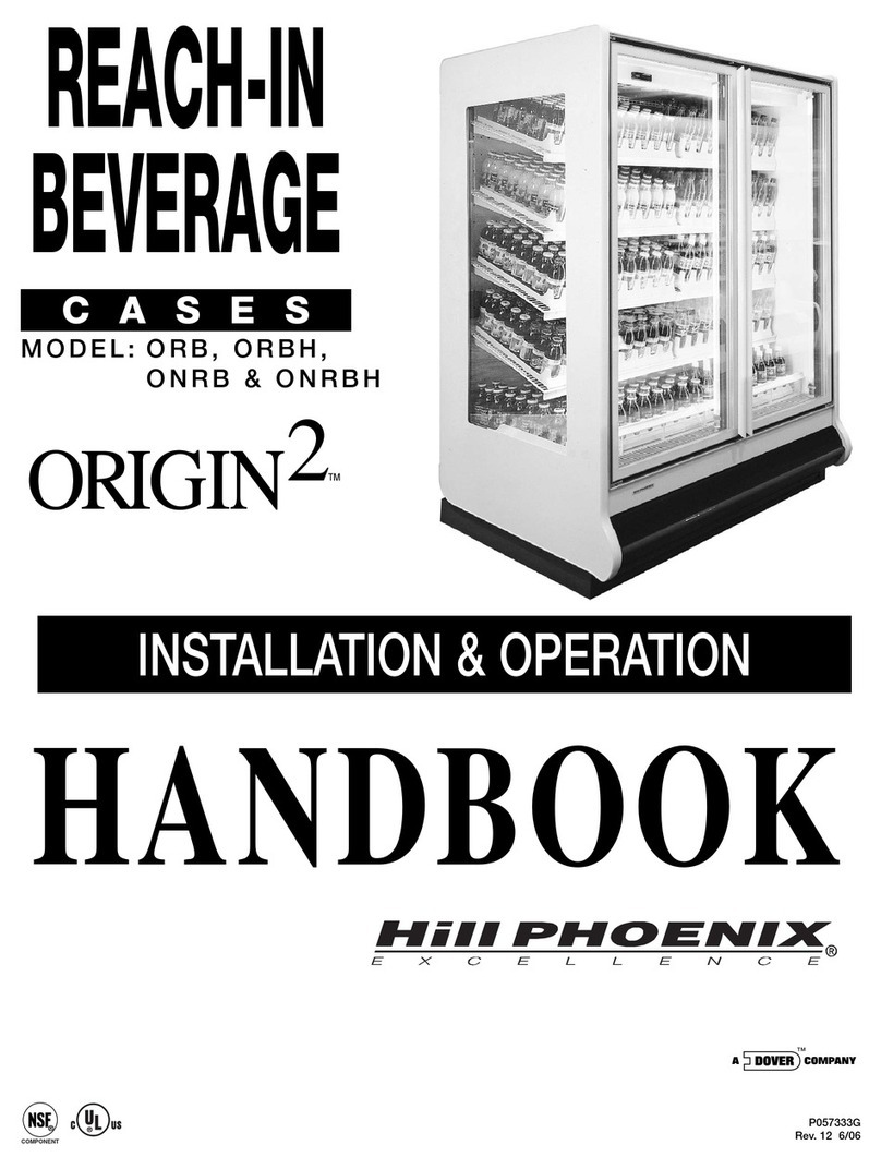 Hillphoenix ONRB Installation & operation handbook