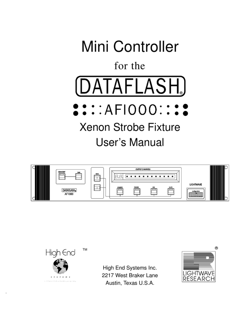 Lightwave Research Data Flash AF 1000 user manual