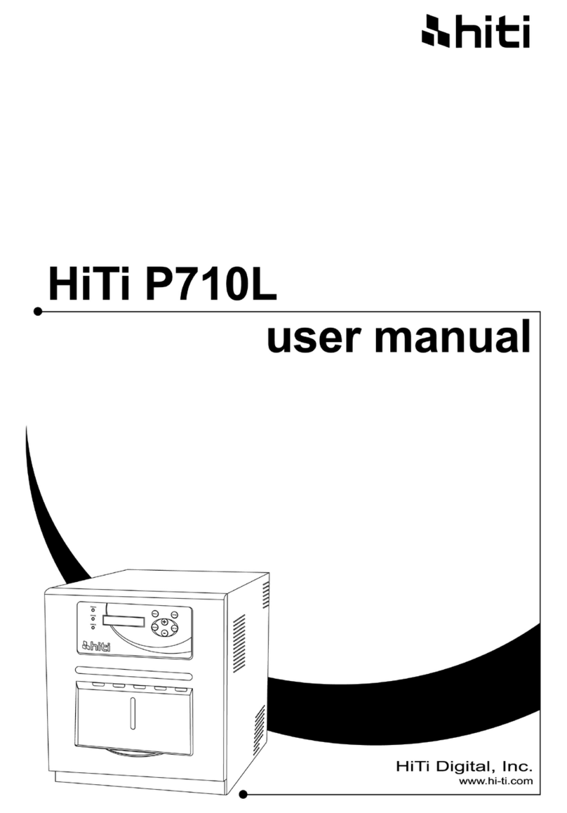 HiTi Digital P710L User manual