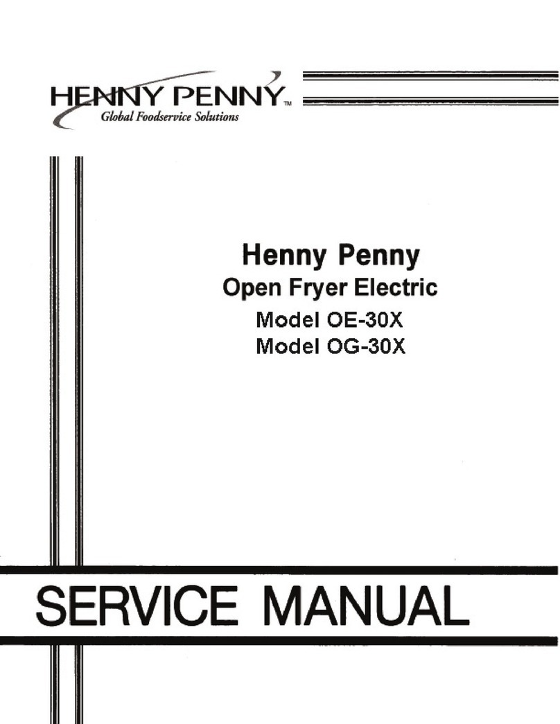 Henny Penny OE-30X Service manual