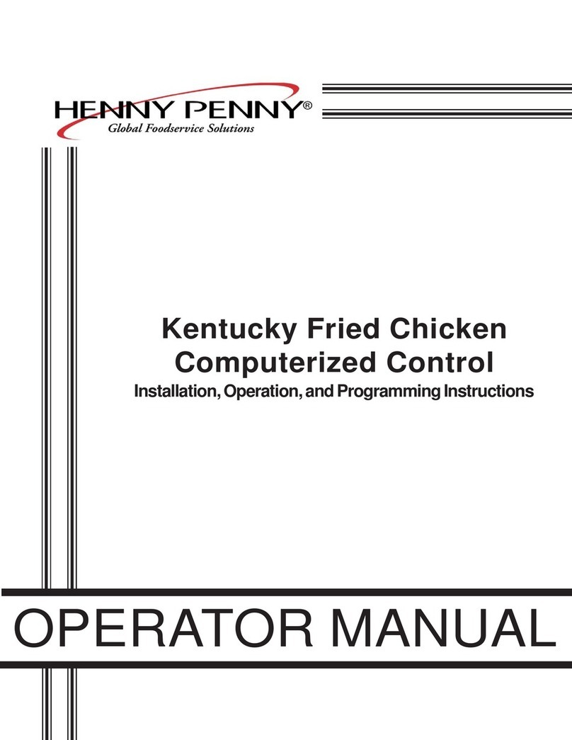 Henny Penny FM07-020-F Operator's manual