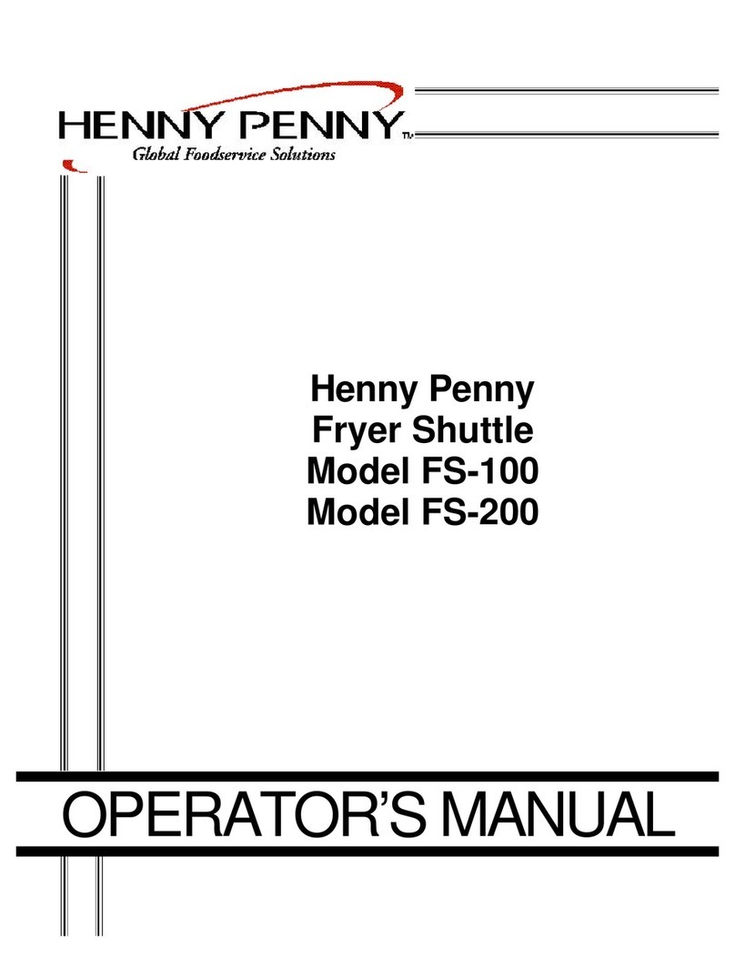 Henny Penny FS-100 User manual