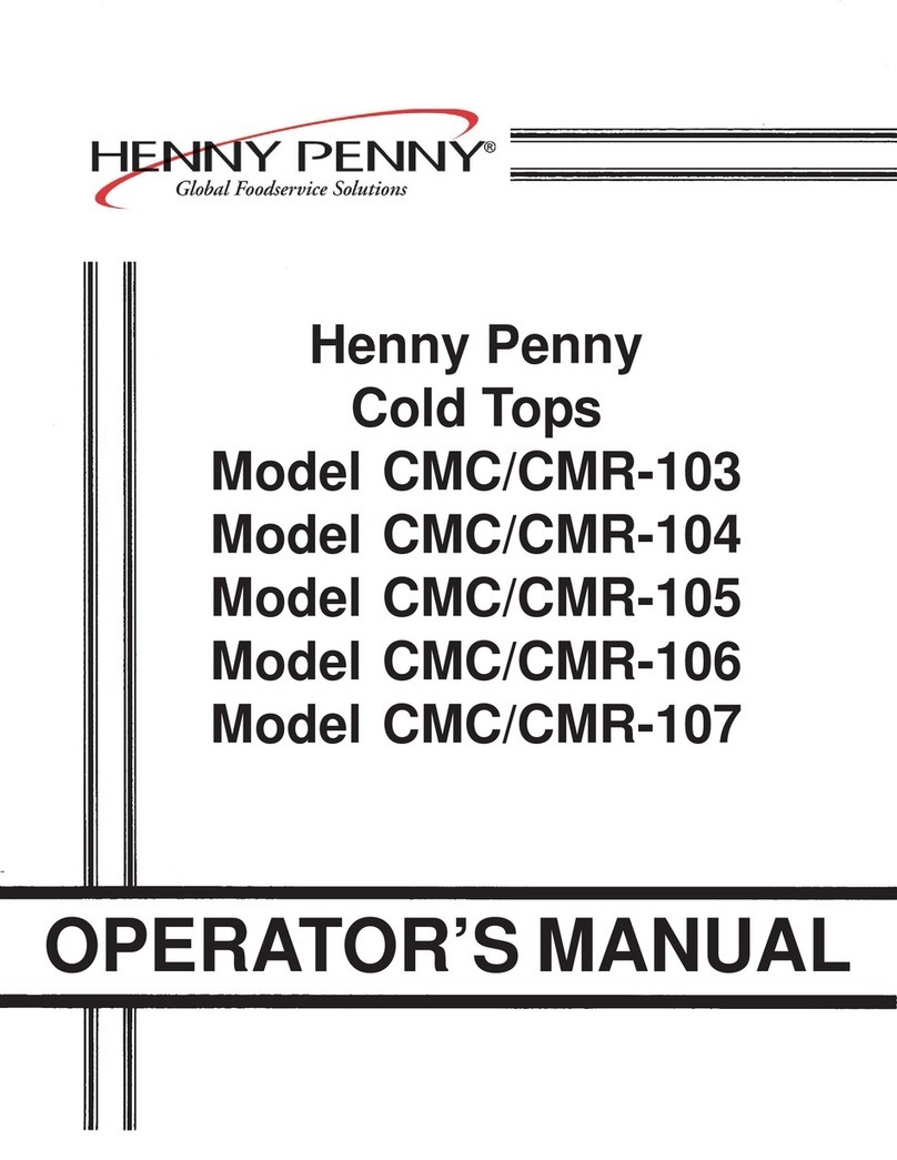 Henny Penny CMC/CMR-103 Operator's manual