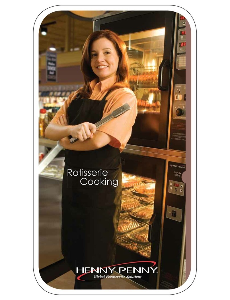 Henny Penny Rotisserie Cooking User manual