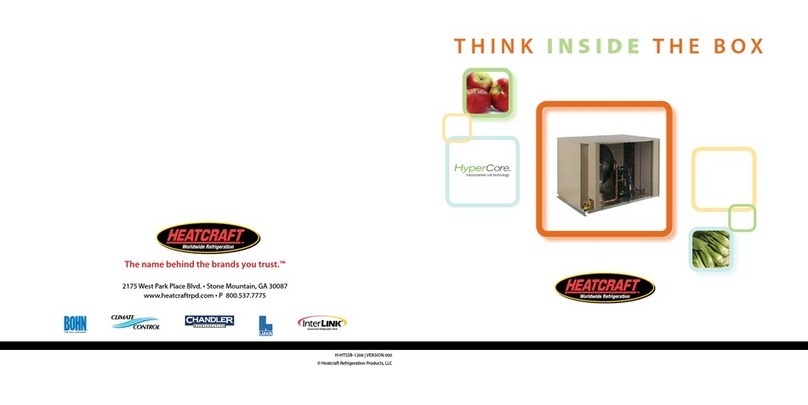 Heatcraft Refrigeration Products HYPERCORE H-HTSSB-1208 brochure