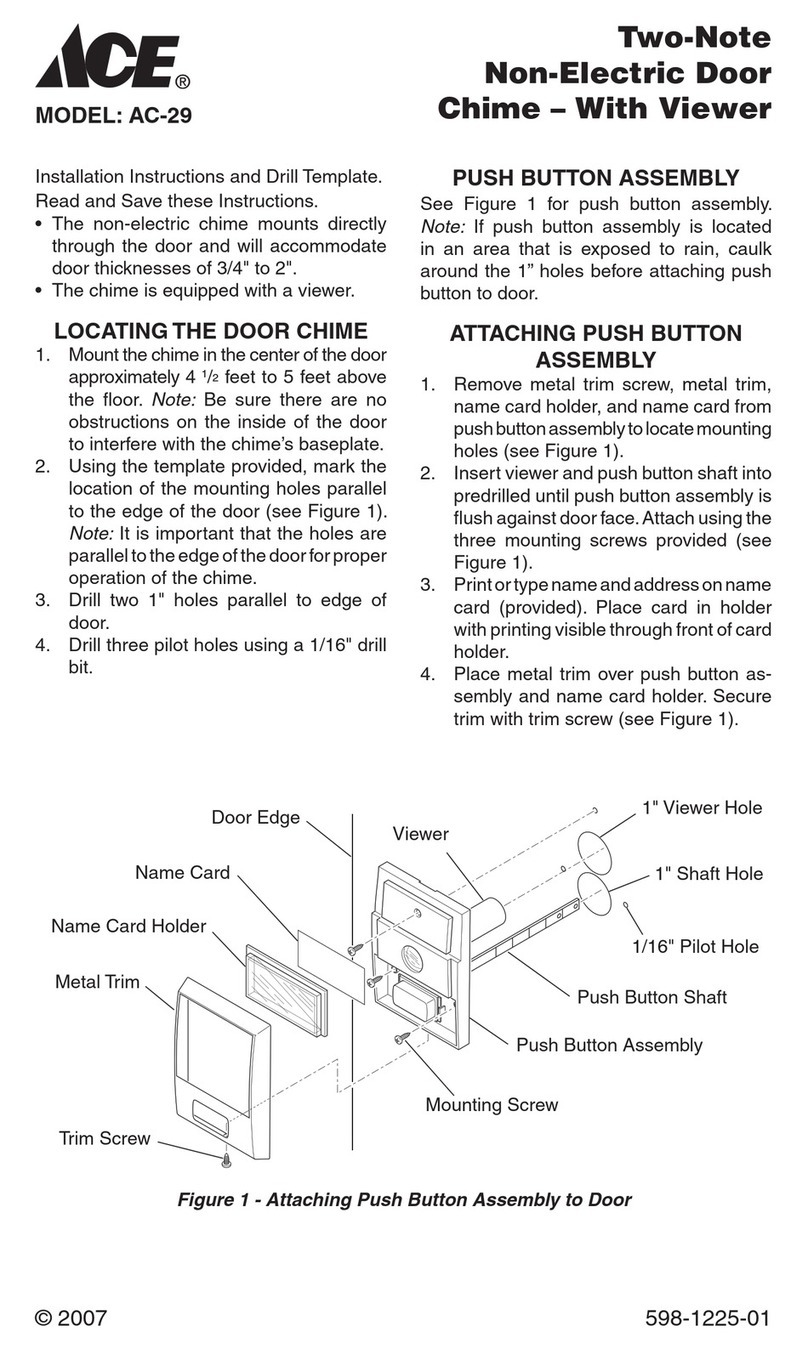 Ace ac-29 owner's manual Ace ac-29 owner's manual