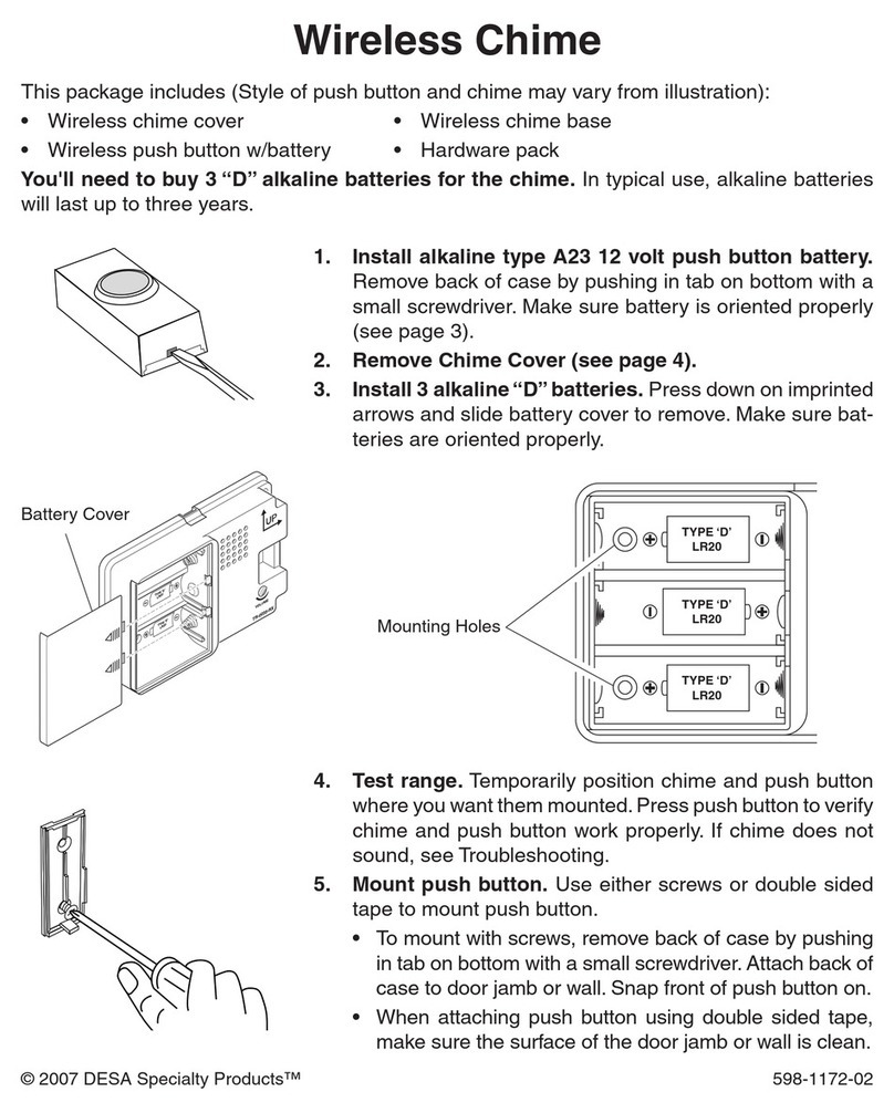 Desa 598-1172-02 user manual