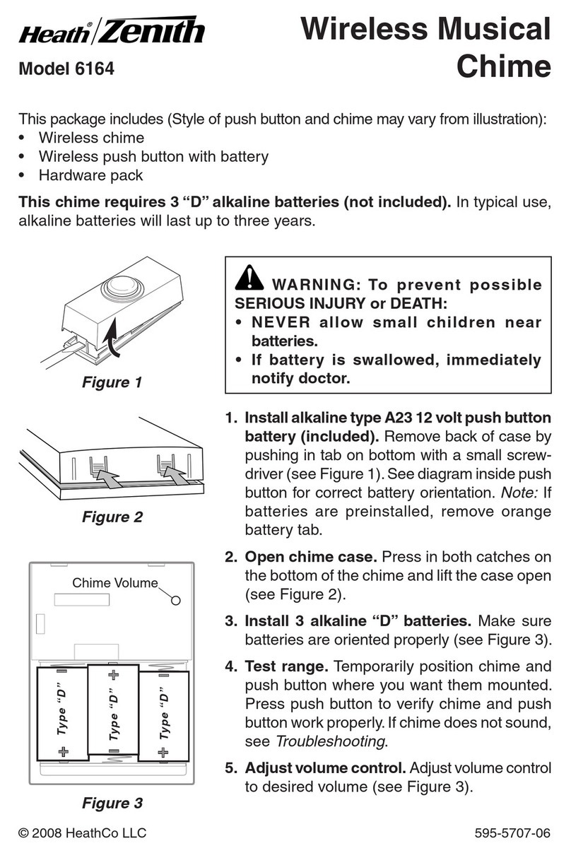 Heath Zenith 595-5707-06 User manual Heath Zenith 595-5707-06 User manual