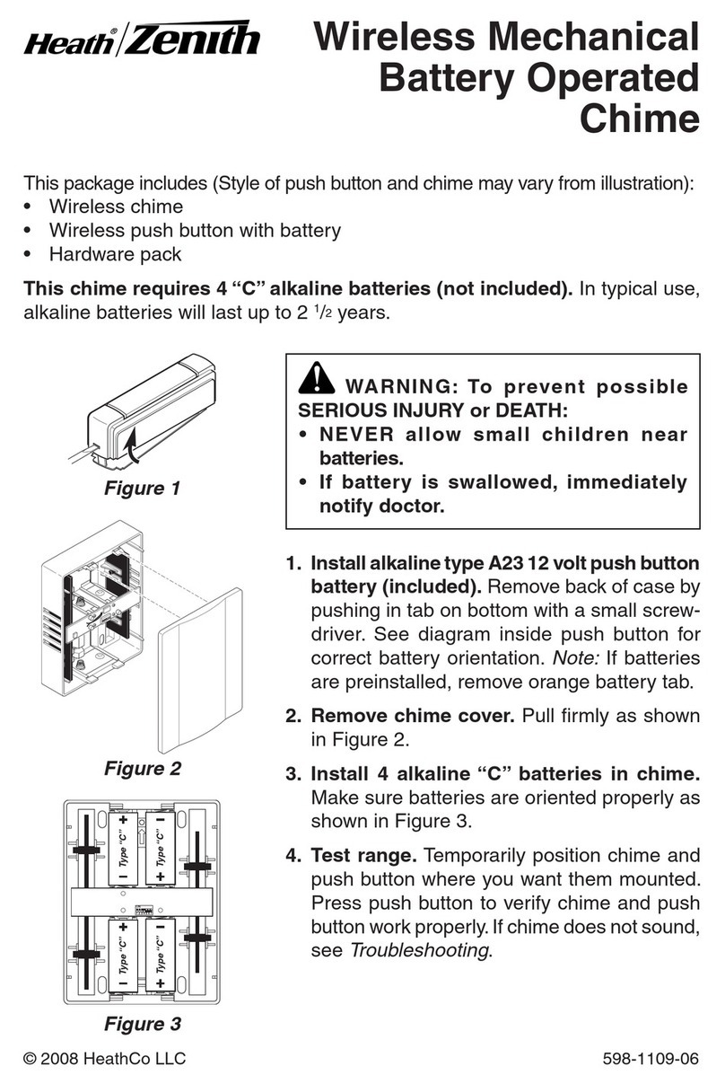 Heath Zenith 598-1109-06 User manual Heath Zenith 598-1109-06 User manual