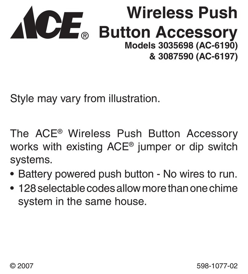 Ace 3035698 (AC-6190) User manual Ace 3035698 (AC-6190) User manual
