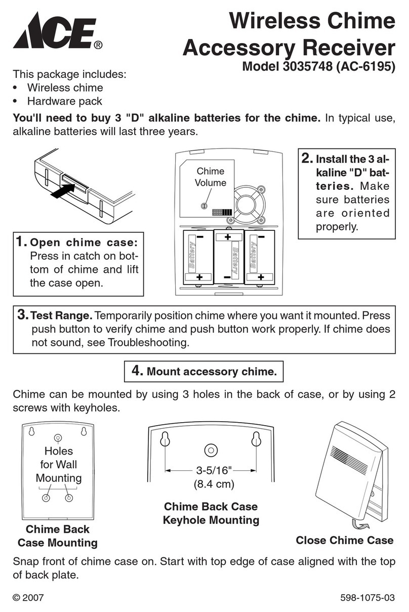 Ace 3035748 (AC-6195) User manual Ace 3035748 (AC-6195) User manual