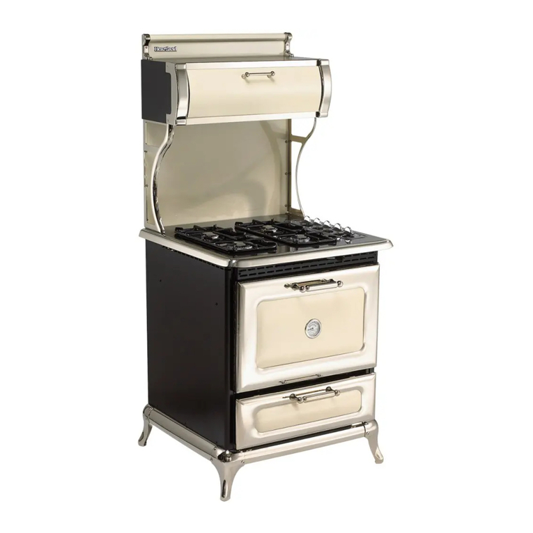 Heartland Appliances 4200 Installation and operating instructions