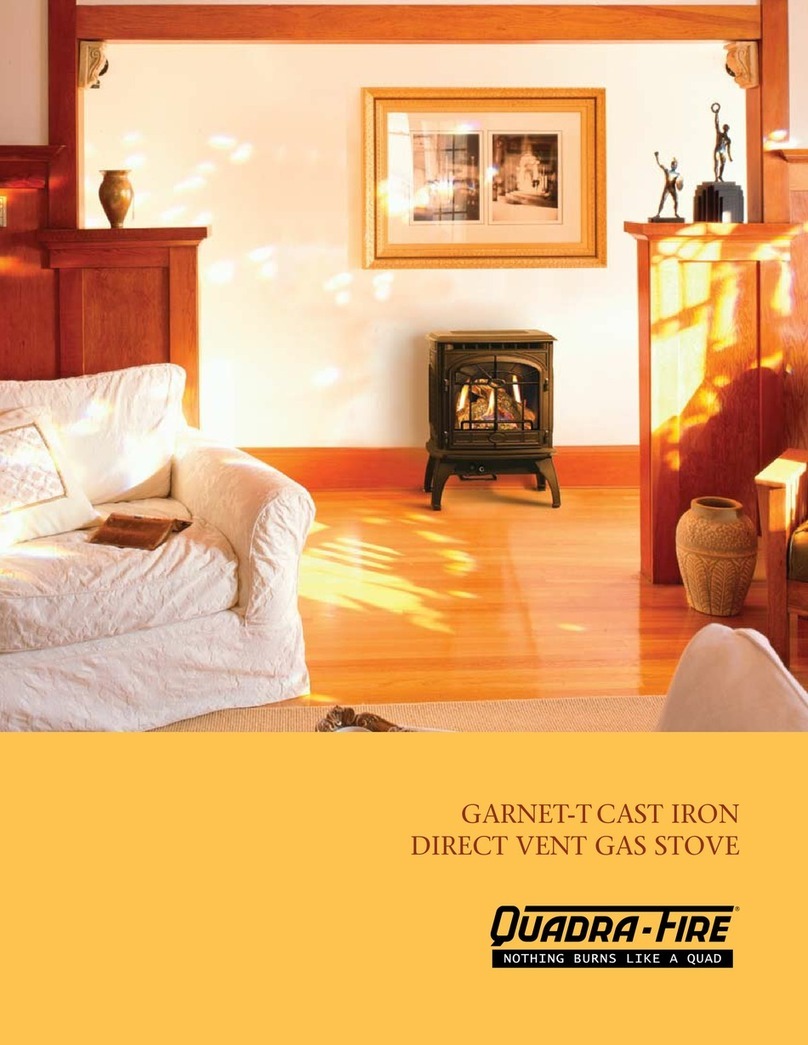 Quadra-Fire Garnet-t Brochure & specs