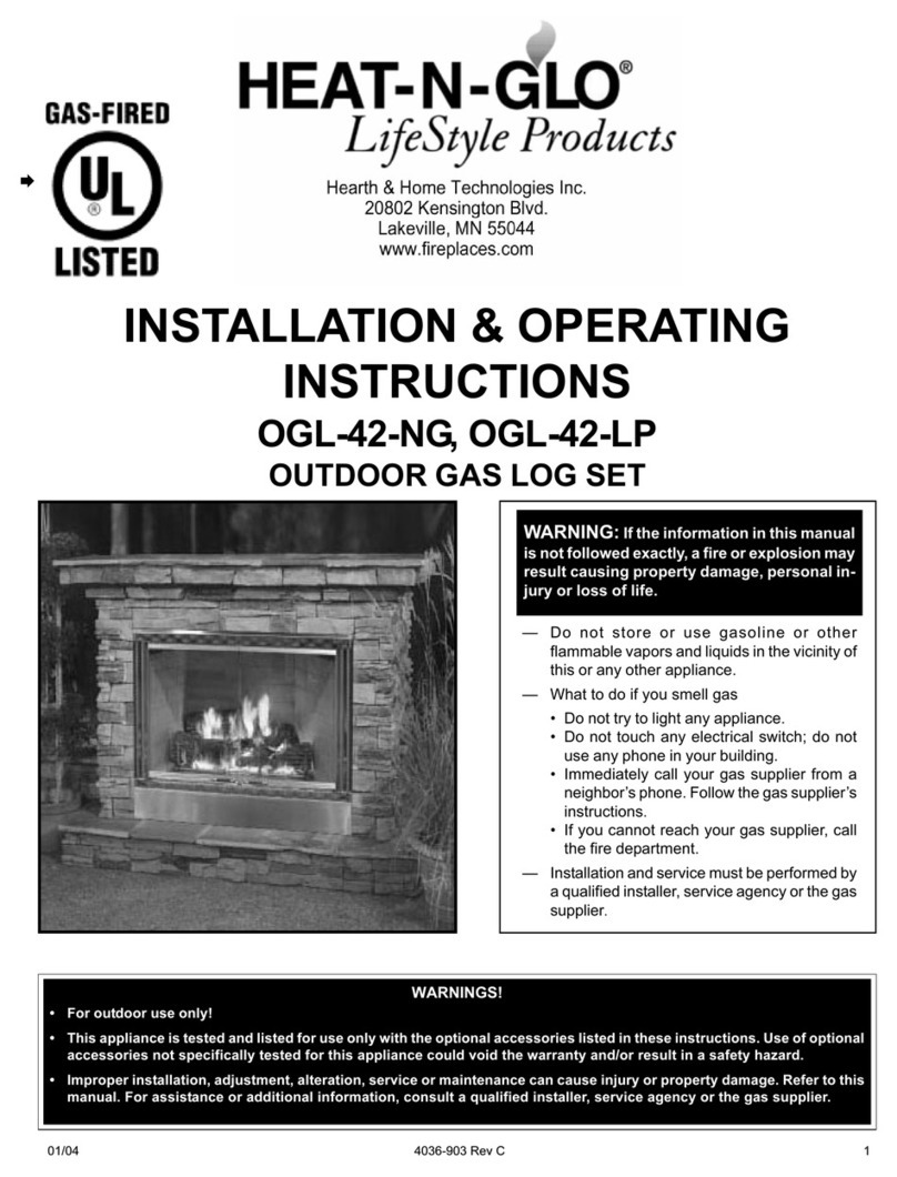 Heat & Glo OGL-42 Manual