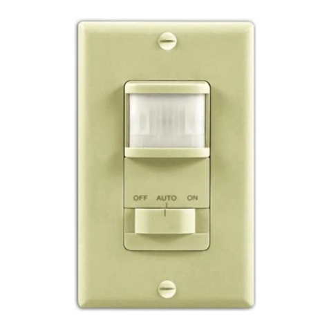 Heath Zenith Motion Sensor Wall Switch SL-6105 owner's manual