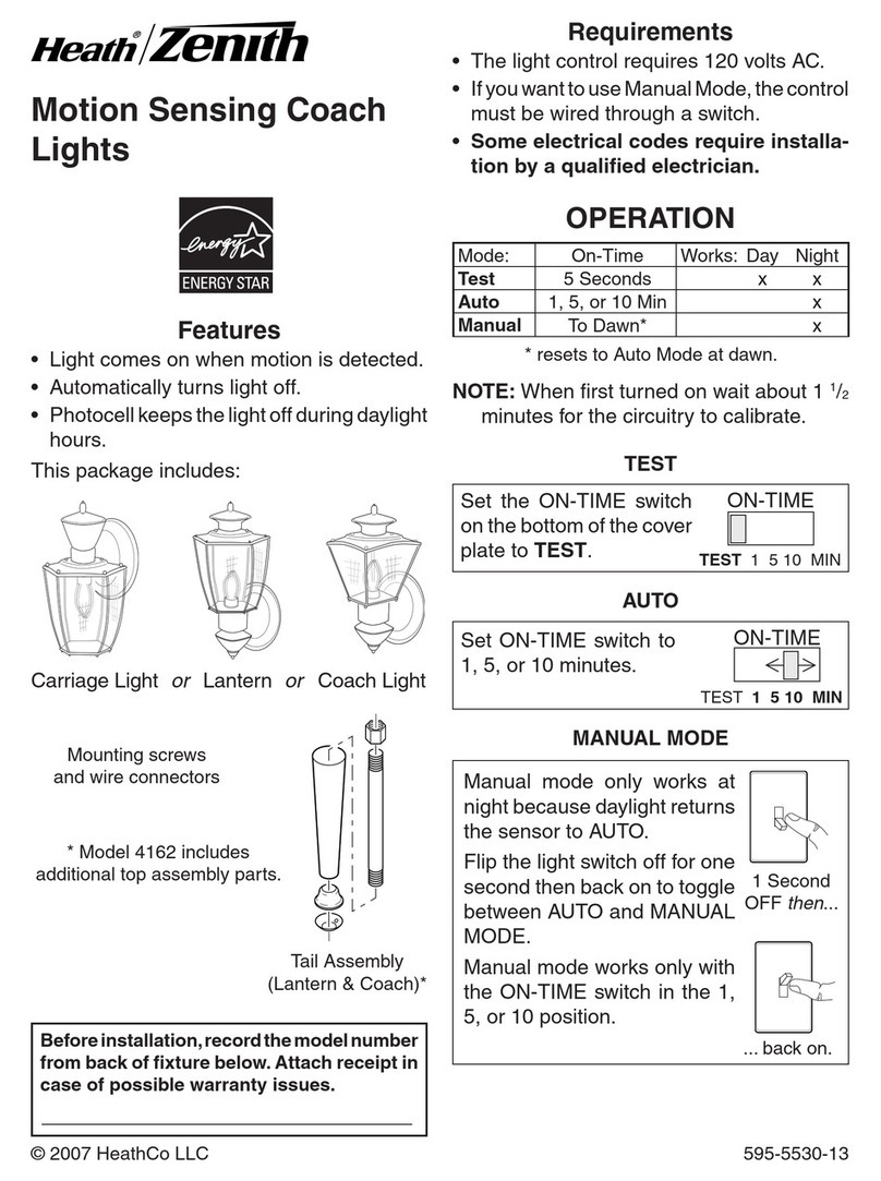 Heath Zenith 4162 installation guide