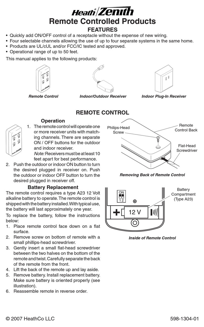 Heath Zenith 598-1304-01 User manual