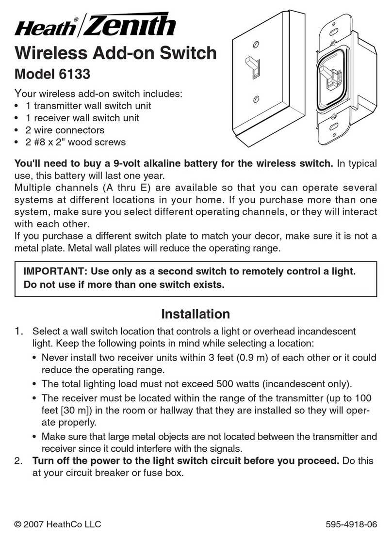 Heath Zenith 6133 manual